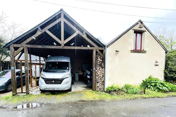 Brissac-Loire-Aubance - maison ancienne rénovée avec vie de plain-pied et jardin à 20 minutes du Sud d'Angers