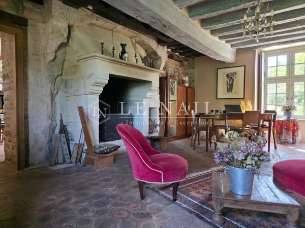 Ferme-manoir fin XVe siècle avec dépendances dans l'Orne (Basse-Normandie)