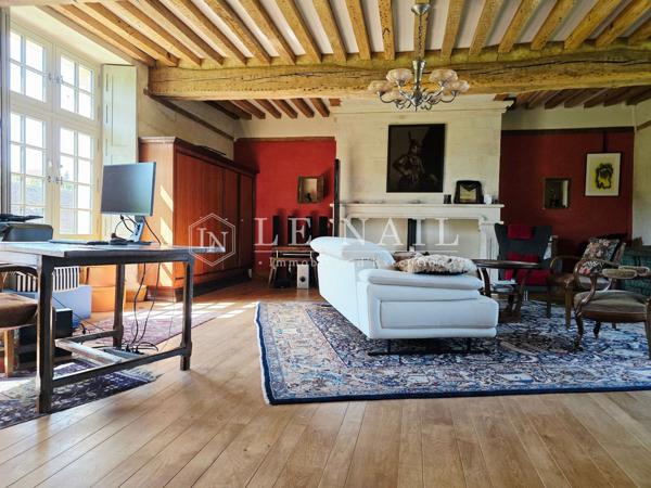 Ferme-manoir fin XVe siècle avec dépendances dans l'Orne (Basse-Normandie)