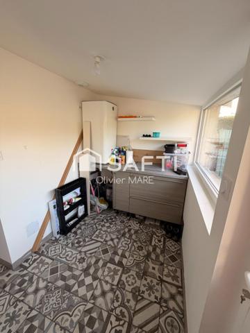 Maison en pierre 70m², terrain de 227 m², 3 chs, centre Athis Val de Rouvre