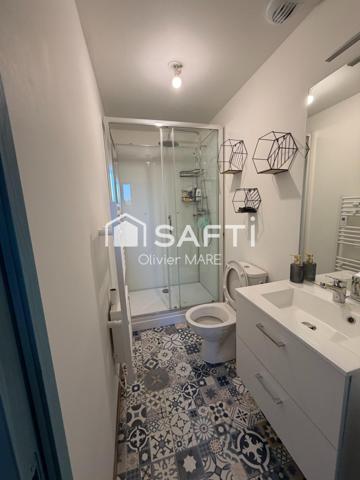 Maison en pierre 70m², terrain de 227 m², 3 chs, centre Athis Val de Rouvre