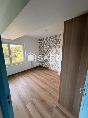 Maison en pierre 70m², terrain de 227 m², 3 chs, centre Athis Val de Rouvre