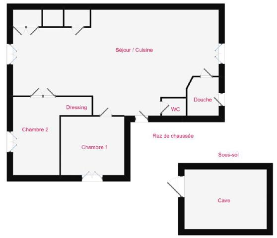 Appartement · Vente Villeurbanne (69100) 3 pièces · 70m²