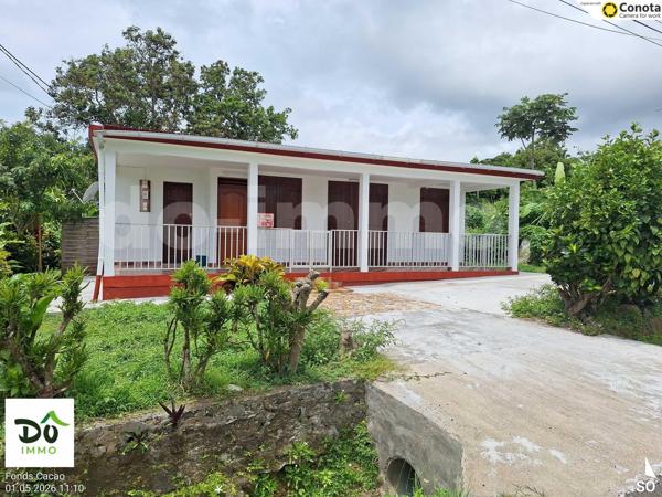 Maison traditionnelle  118m 2 CAPESTERRE BELLE-EAU