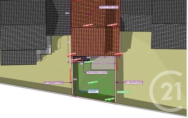 Terrain à vendre  171 m2 VALENCE - 26