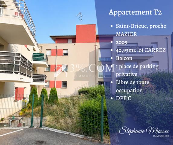 Appartement
                                                                                                                                                                                                                                                                                                                        2 pièce(s)                                                                                                                                                                                                          1 chambre(s)                                                                                                                                                                                                          40.93  m²