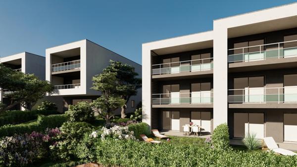 appartement à vendre 4 pièces BORGO (20) de 89,64 m2 avec jardin de 80 m2