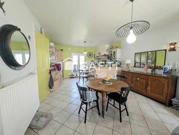 HABITABLE PLAIN-PIED, 4 CHAMBRES, JARDIN