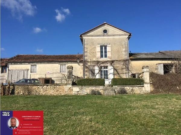 Superbe propriété de campagne au calme, 142 m², 17964 m² de terrain, 4 grandes dépendances