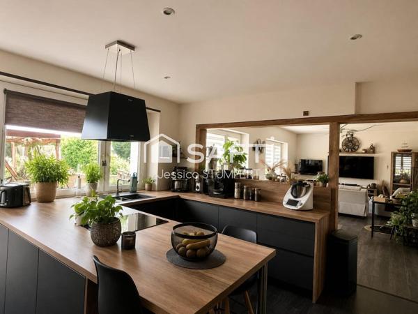 Maison de 113 m² sur un magnifique terrain arboré