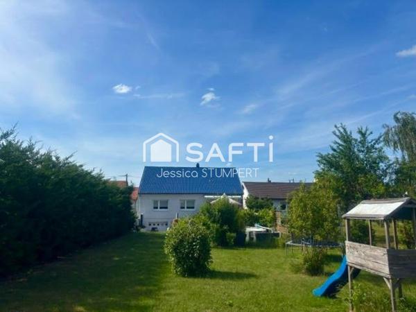 Maison de 113 m² sur un magnifique terrain arboré