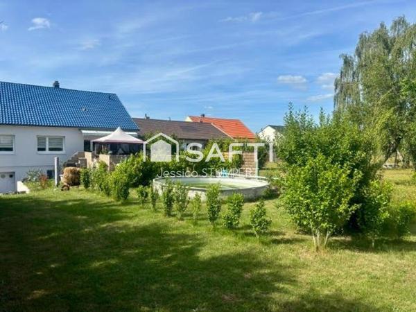 Maison de 113 m² sur un magnifique terrain arboré