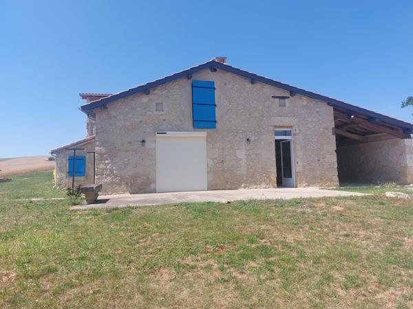 Maison de campagne T4 avec jardin et abri à Miradoux