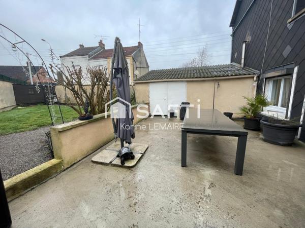 Maison semi individuelle 3 chambres où poser ses meubles.