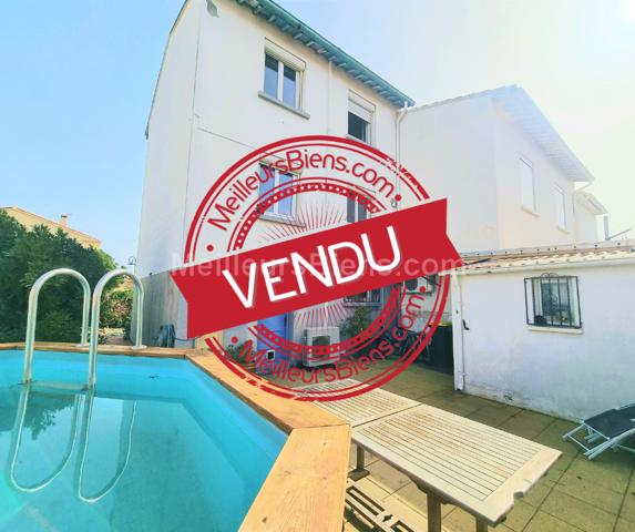 Maison 3 faces de 85 m2 avec 4 chambres