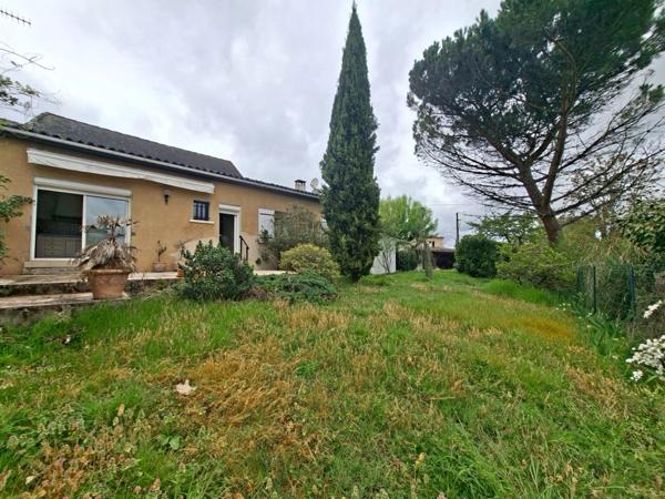 Maison de plain-pied 143 m² – 3 chambres – Jardin clos – Accès rapide Bordeaux–Montpon Ménestérol (24700)