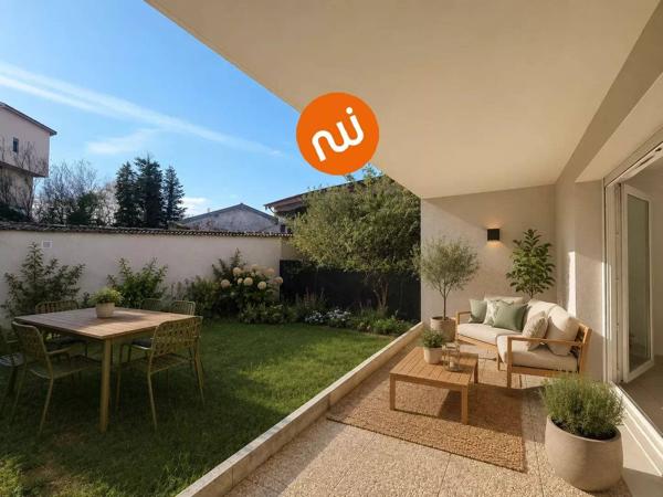Appartement T4 79m² en rez-de-jardin