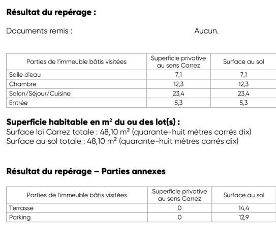Charmant T2 48 m2 + terrasse 13 m2 + parking couvert – Résidence Récente et Sécurisée
