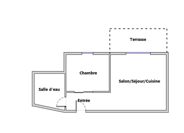 Charmant T2 48 m2 + terrasse 13 m2 + parking couvert – Résidence Récente et Sécurisée