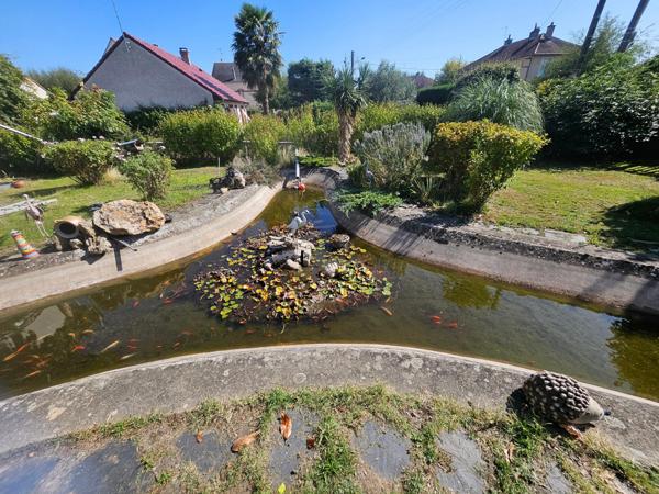 Quartier prisé de Vierzon,vaste maison sur beau terrain de plus de 3000m2