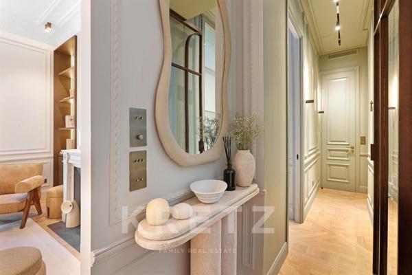 Paris 16ᵉ – Chaillot – Élégant 3 pièces  de prestige avec balcon filant