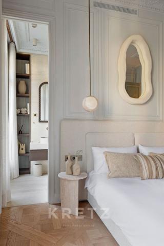 Paris 16ᵉ – Chaillot – Élégant 3 pièces  de prestige avec balcon filant