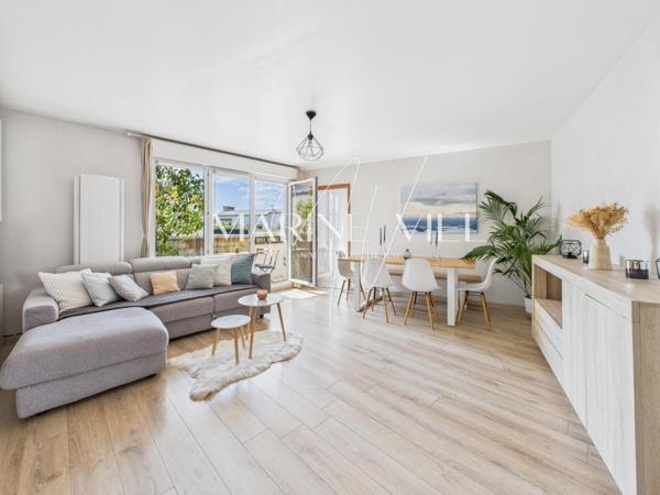 Appartement famillial – 3 chambres – Balcon au calme – Étage élevé avec ascenseur – Double stationnement