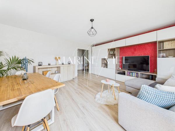 Appartement famillial – 3 chambres – Balcon au calme – Étage élevé avec ascenseur – Double stationnement