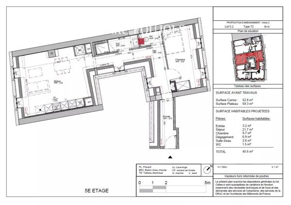 STRASBOURG CENTRE HISTORIQUE – 2 pièces rénové