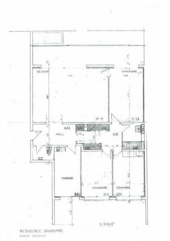 Appartement 4 pièces                                        - 44000 Nantes - Procé Réf : 12106