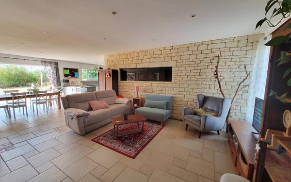 Maison de plain-pied 3 chambres – Vue campagne – La Tourlandry