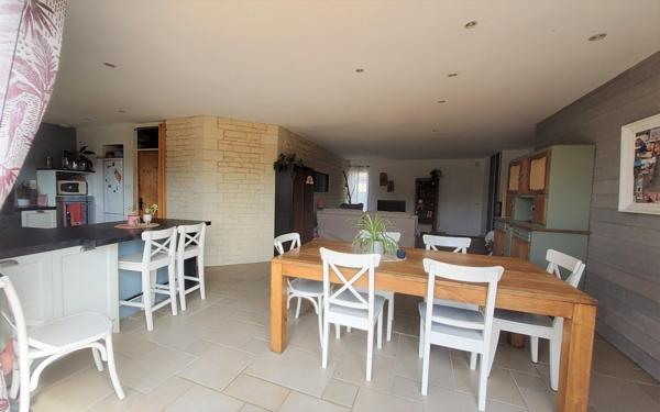 Maison de plain-pied 3 chambres – Vue campagne – La Tourlandry