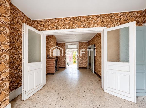 Maison à rénover entièrement - fort potentiel