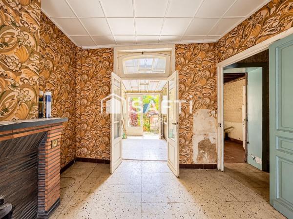 Maison à rénover entièrement - fort potentiel