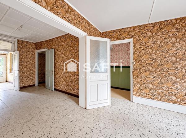 Maison à rénover entièrement - fort potentiel