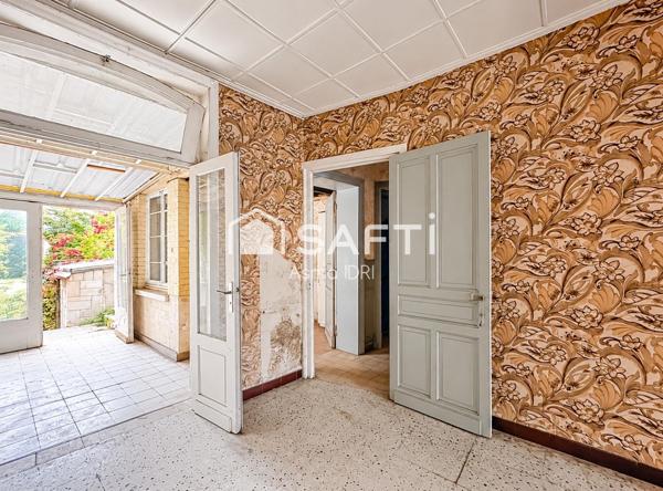 Maison à rénover entièrement - fort potentiel