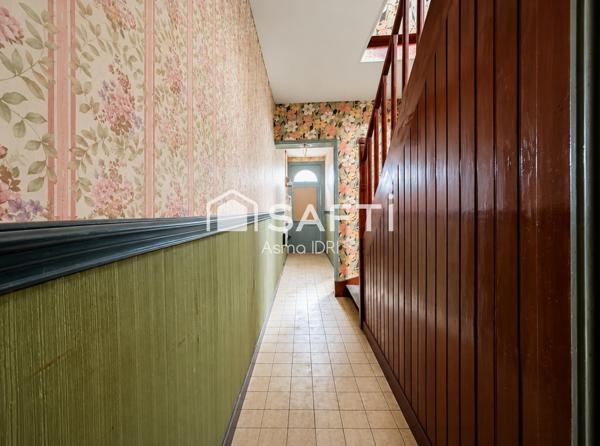 Maison à rénover entièrement - fort potentiel