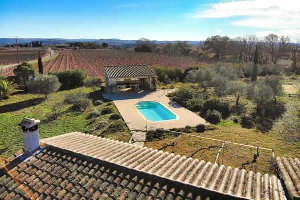 Propriété de caractère dans la vallée de l’Hérault,  Calme et charme du Languedoc !!! SOUS COMPROMIS !!!