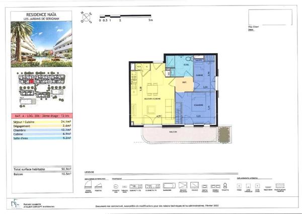 Appartement à louer à Sérignan (34410)