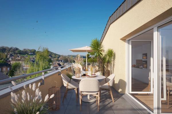 appartement à vendre 3 pièces DUCLAIR (76)