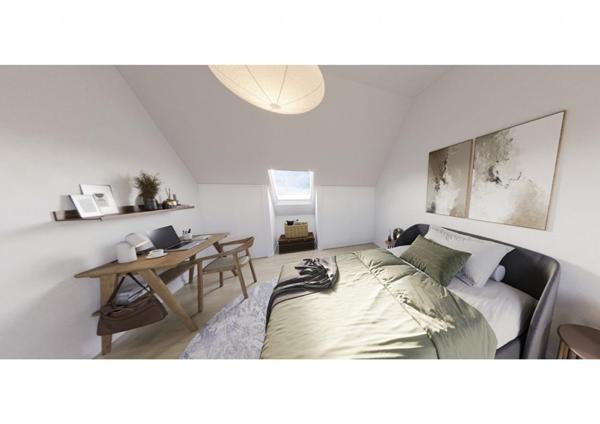 Appartement T4 de 93m² au dernier étage avec ascenseur - Brive hyper centre avec vue dégagée