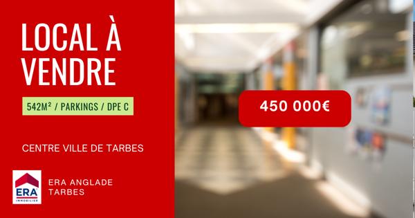 Local commercial à vendre à Tarbes - 542 m² en bon état, idéal investisseur