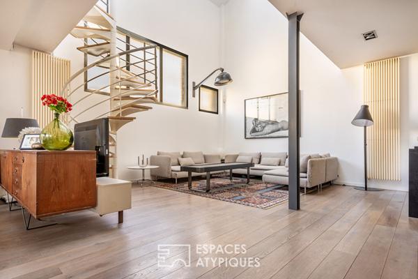 Loft en duplex dans une ancienne usine