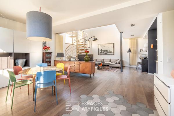 Loft en duplex dans une ancienne usine