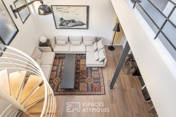 Loft en duplex dans une ancienne usine