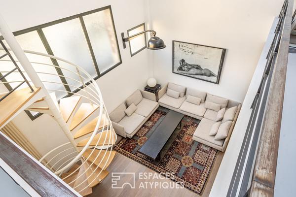 Loft en duplex dans une ancienne usine