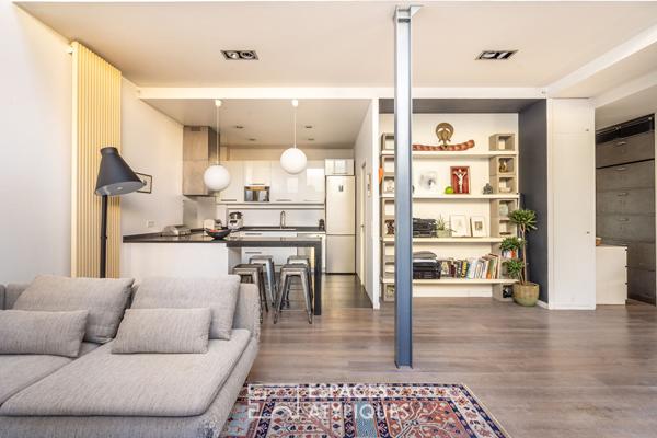 Loft en duplex dans une ancienne usine