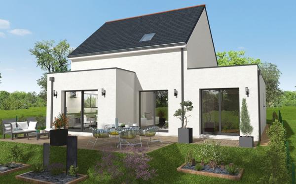 Terrain + Maison à vendre 5 pièces - 100 m²