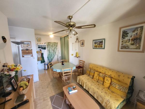 Appartement 2pièces dans résidence sécurisée avec piscine