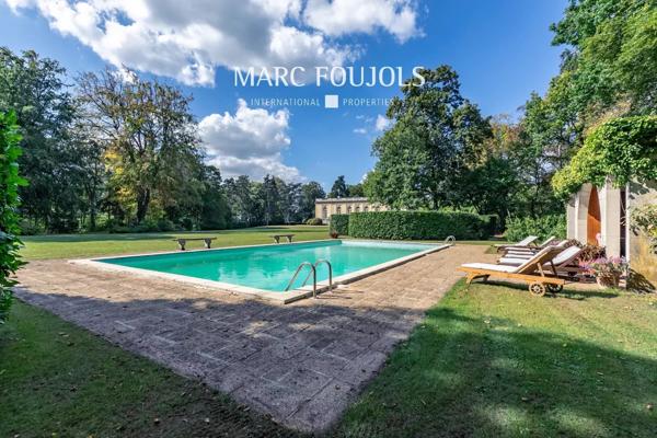 Propriété de prestige au coeur d’un parc de plus de 4 hectares…